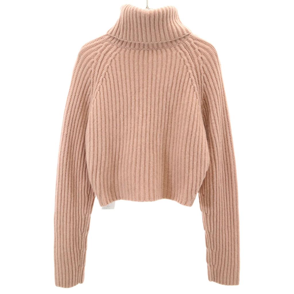 Косметика Emilio Pucci Сделано в Италии 100% кашемир С длинным рукавом Короткий свитер с высоким воротником Женский Б/у