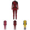Marvel Deadpool And Wolverine Character Jumpsuit For Halloween Cosplay Costume Parties