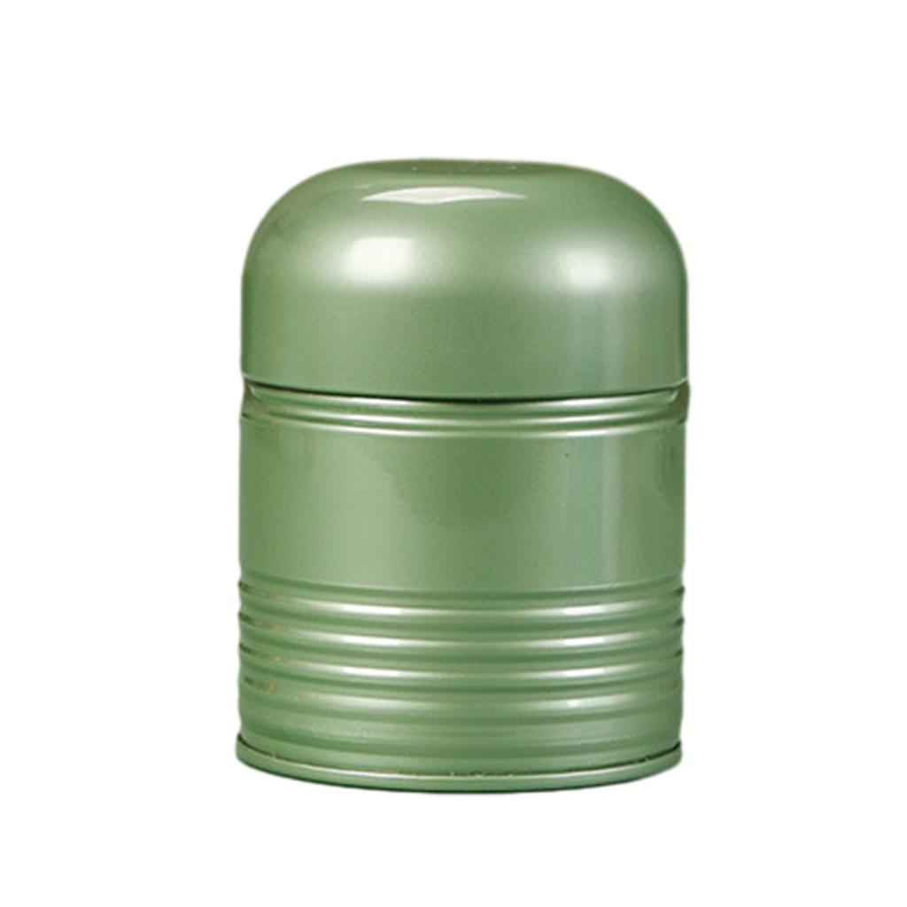 Portable Metal Tea Canister Sealed Container Tinplate Tea Box Tea Storage Container Tea Jar for Home or Office Use