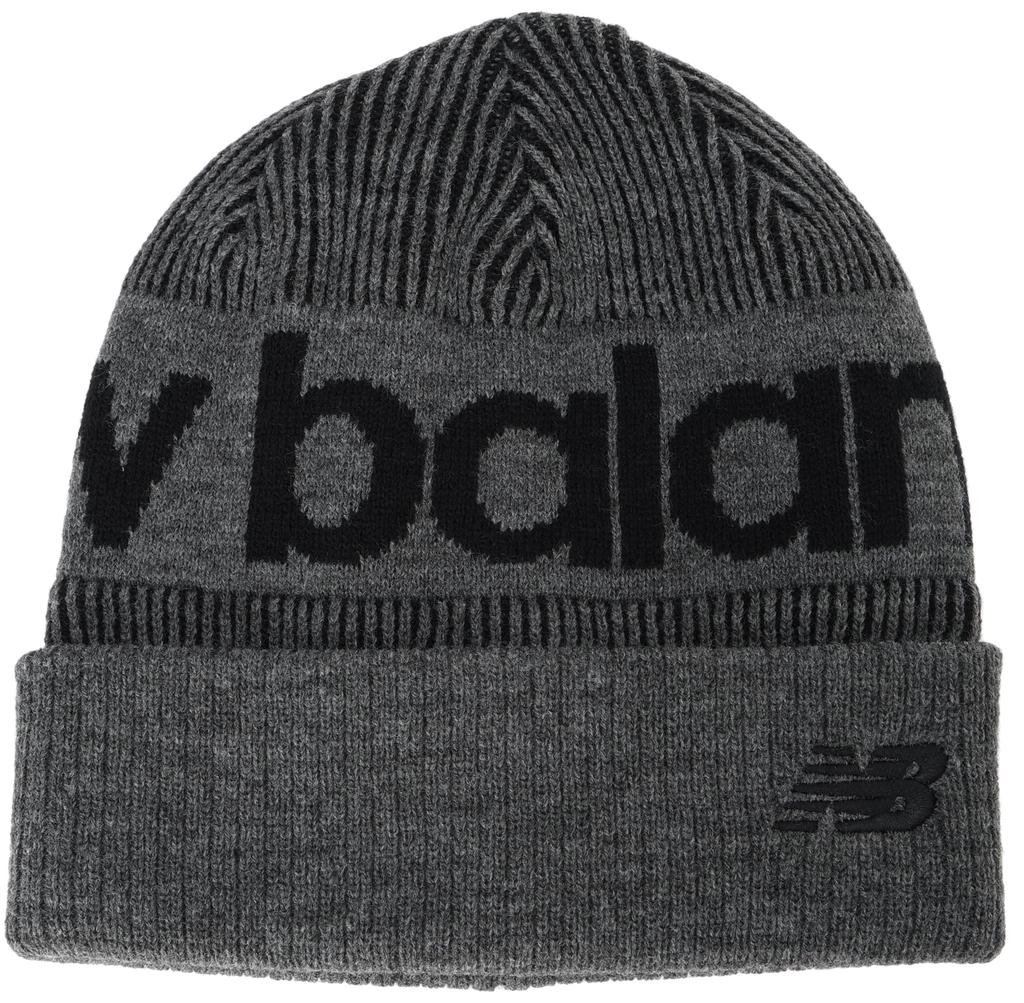 New Balance Golf Knit Cap Unisex FR (Brand Logo) / / 012-4287019 025_Gray