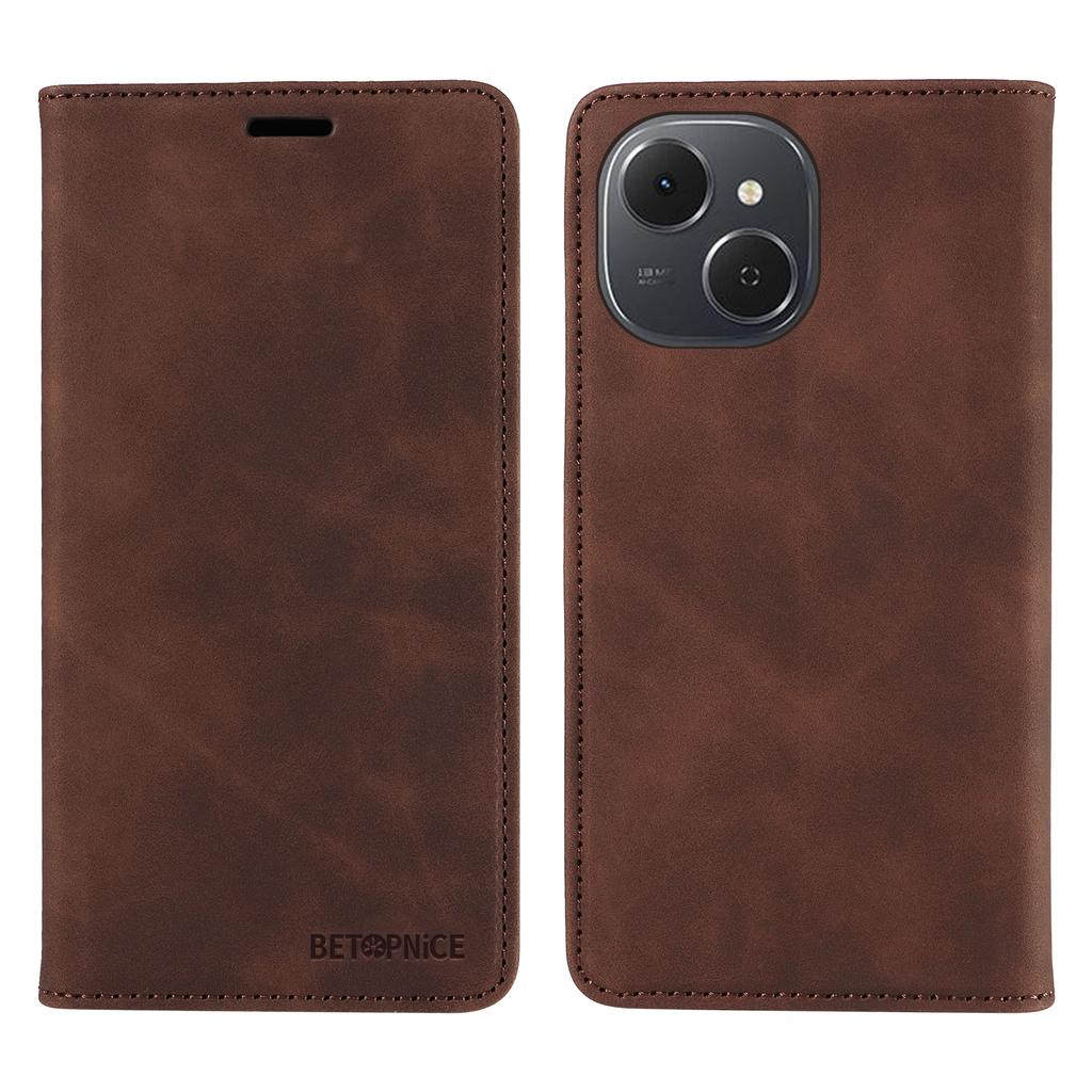 Для TECNO Spark 40C Чехол BETOPNICE с магнитной застежкой Кошелек с блокировкой RFID Подставка Кожаный чехол для телефона