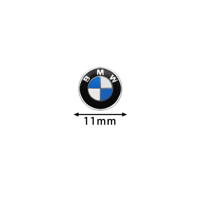 11mm 14mm Car Remote Key Fob Emblem Sticker Logo Replacement For BMW M3 E93 F01 F32 E90 E52 F30 E53 E91 E60 E92 50th Anniversary npvc76