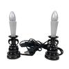 Small LED Electric Candle with LED Bulb Included (1 Pair)