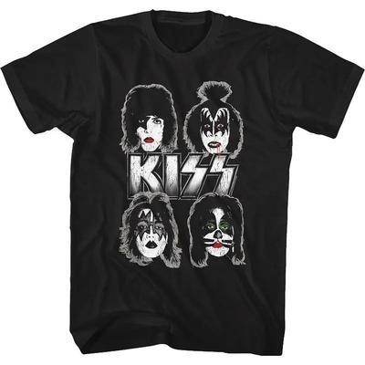 Футболка с изображением группы Kiss, мужская, женская, модная, хлопковая, футболка, топы Kiss, футболки, мужская одежда, музыка, рок, топы, мужские топы