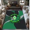 Werder Bremen Football Print Crystal Velvet Rug, Comfortable Water Absorbent Non Slip Indoor Floor Carpet
