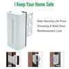 Усиленный замок для двери безопасности дома, устойчивый к коррозии, дополнительный откидной замок с защитой от детей