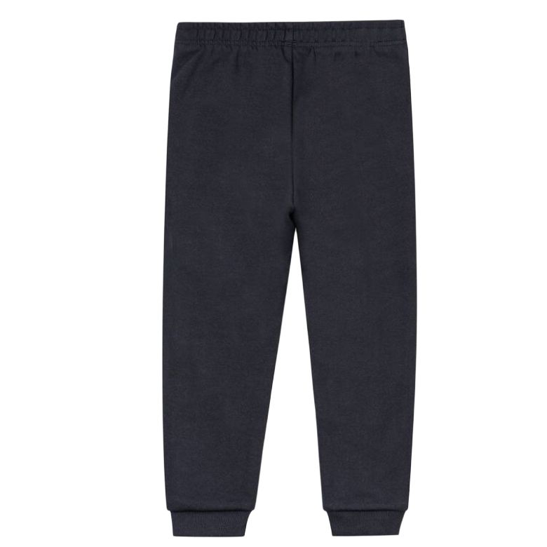Детские трикотажные спортивные штаны Adidas для возраста 3-7 лет, черные, EH4193