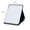Folding Makeup Mirror High-quality Portable Desktop Makeup Mirror Single-side Creative Women Solid Color Standing Makeup Mirror