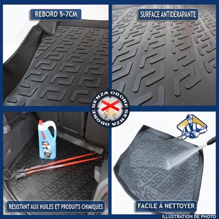 Tapis De Coffre Caoutchouc - J&J AUTOMOTIVE - CX-5 2012-2016 - Noir - Sur Mesure - Protection Optimale