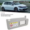 Windscreen Accessory Gray Plastic Front Right Sunvisor with Mirror Compatible with Multiple Models from 2013 to 2025