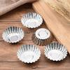 50Pcs Non-Stick Egg Tart Cup Mold Aluminium Zinc Zinc Alloy Kitchen Baking Mold  Egg Tart Baking
