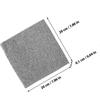 Dishwashing Cloth Kitchen Scrubber for Cleaning 10Pcs Reusable Grey Towels