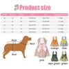 Soft Pet Summer Thin Skirt Breathable Pet Sweet Skirt Dog Floral Princess Dress  Birthday Party