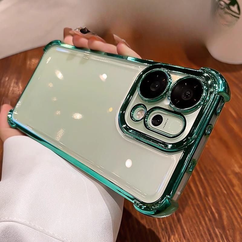 Подходит для чехла для мобильного телефона Opporeno14pro Новый Reno13pro Объектив Полностью закрывающий Чехол-подушка безопасности с четырьмя углами против падения