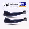 Men's Outdoor Ice Silk Sun Protection Sleeves for Cycling, Driving, and Fishing - Breathable and Cool.