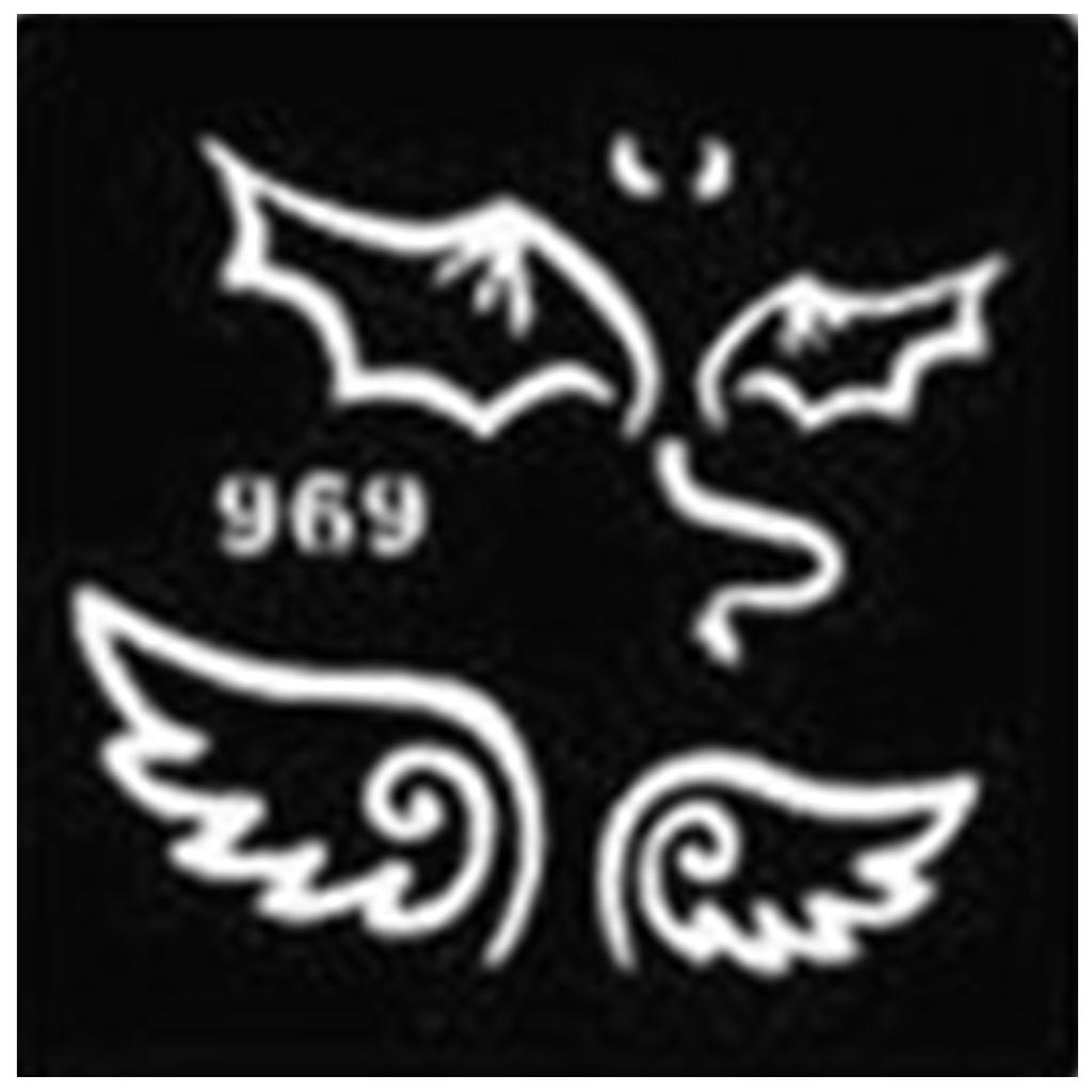 Маленький трафарет для татуировки хной, узор в виде птицы и мухи, сделай сам, аэрограф, краска, Менди, хна, индийский шаблон татуировки