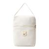 Cute Bear Themed Mom Bag Diaper Organiser Case Canvas Handbag with Spacious Compartments for Infant Essential