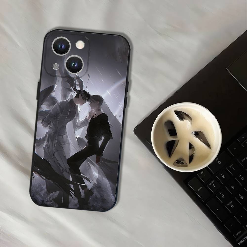 Корейский A-Alien S-Stage Иван Тилл Чехол для телефона для iPhone 16,15,14,13,12,11,Pro,XS,Max,XR,Plus,E,SE4,Mini Черный Мягкий Чехол
