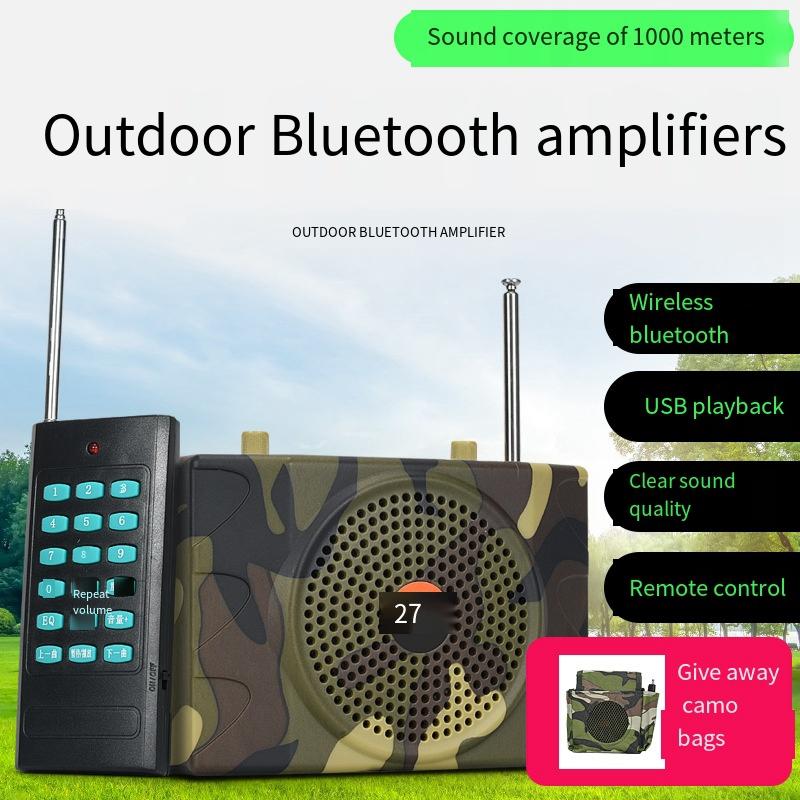 Открытый проводной усилитель дальнего действия с камуфляжем, усилитель Bluetooth, гарнитура для учителей с микрофоном, специальный усилитель для обучения