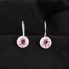 Морганит Драгоценный камень 925 Стерлинговое серебро Ювелирные изделия Ручной работы Серьги 0.93" Для подарка EE-177-14