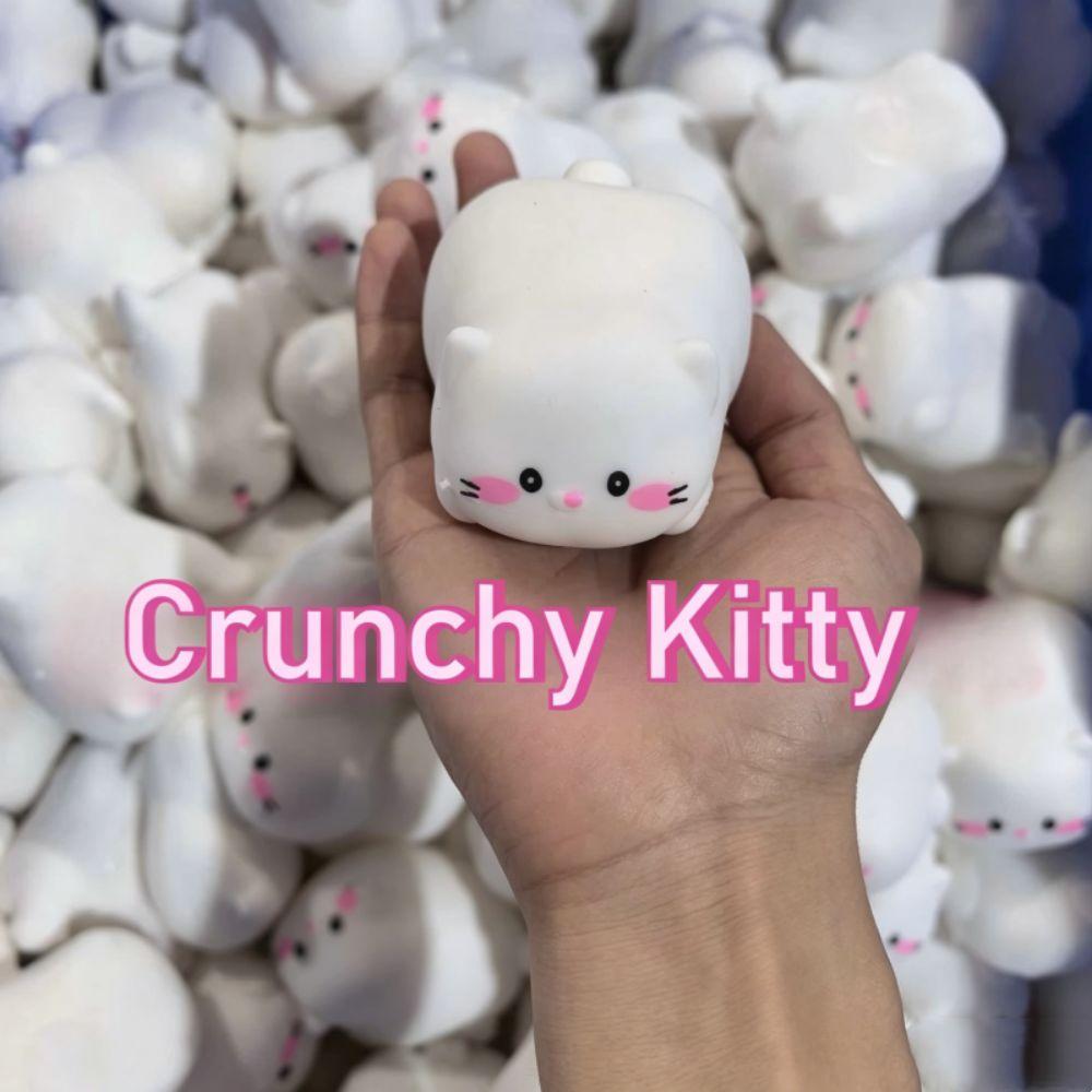 Shapable Crunchy Squeeze Hand Relax Blocks Filled Squishy Crispy Dogs Squishy Student Prize