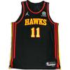 X NBA Atlanta Hawks 75th Anniversary Statement Edition Trae Young Fashionable Breathable Basketball Jersey Men Jersey Black DB3441-010