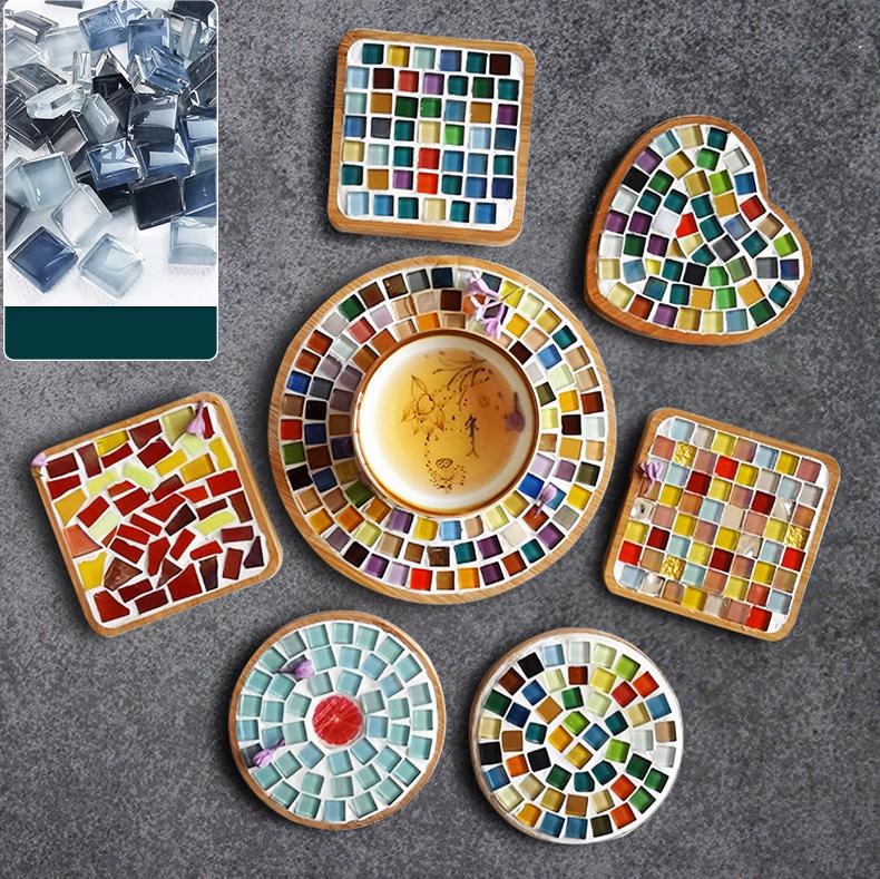 600 шт. 1x1 см хрустальная мозаика крошечная мозаика DIY хобби ручной работы кристалл ремесло для ванной комнаты кухня украшения дома DIY художественные проекты