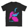 Tv Girl Band T Shirts Men's 100% Cotton Fashion for Male T-Shirt Round Collar Tee Shirt Short Sleeve Clothing Gift Idea