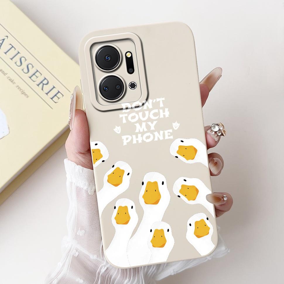 Роскошный painted чехол для Honor X7a 4G Case 2023 Силиконовый мягкий Fundas Чехол для телефона для Honor X7A X 7a HonorX7a Coque Capa
