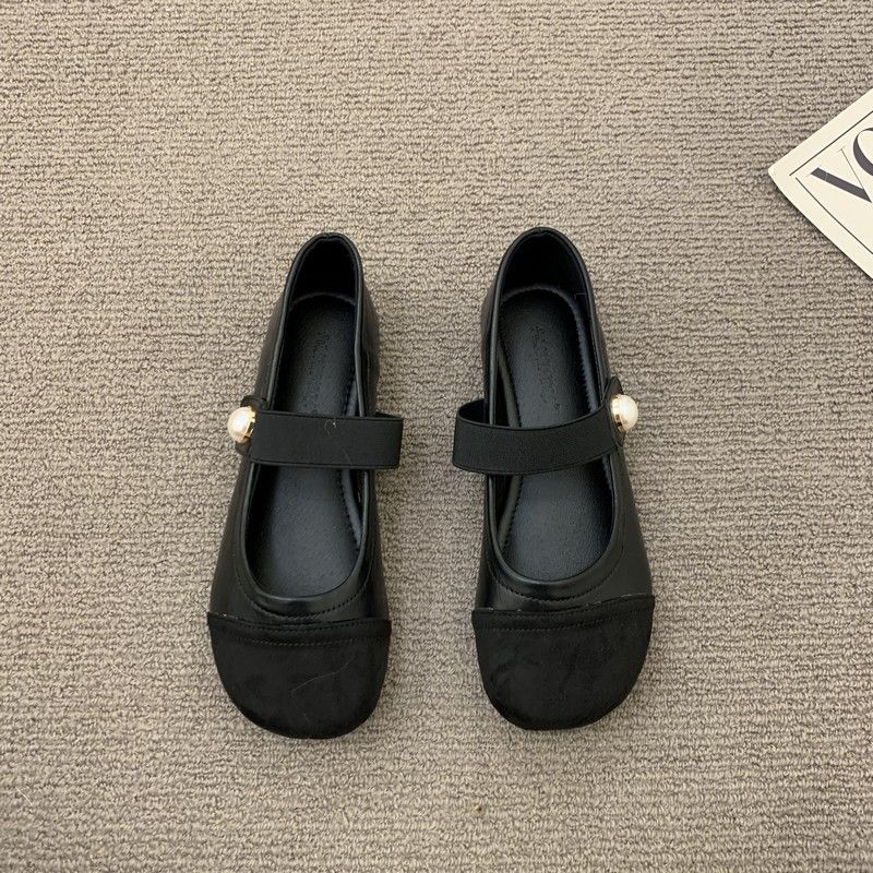 Модная женская летняя обувь, готические туфли Мэри Джейн в японском стиле в стиле Лолиты с круглым носком для женщин 2024 года, элегантные мокасины на низком каблуке, шикарные AE