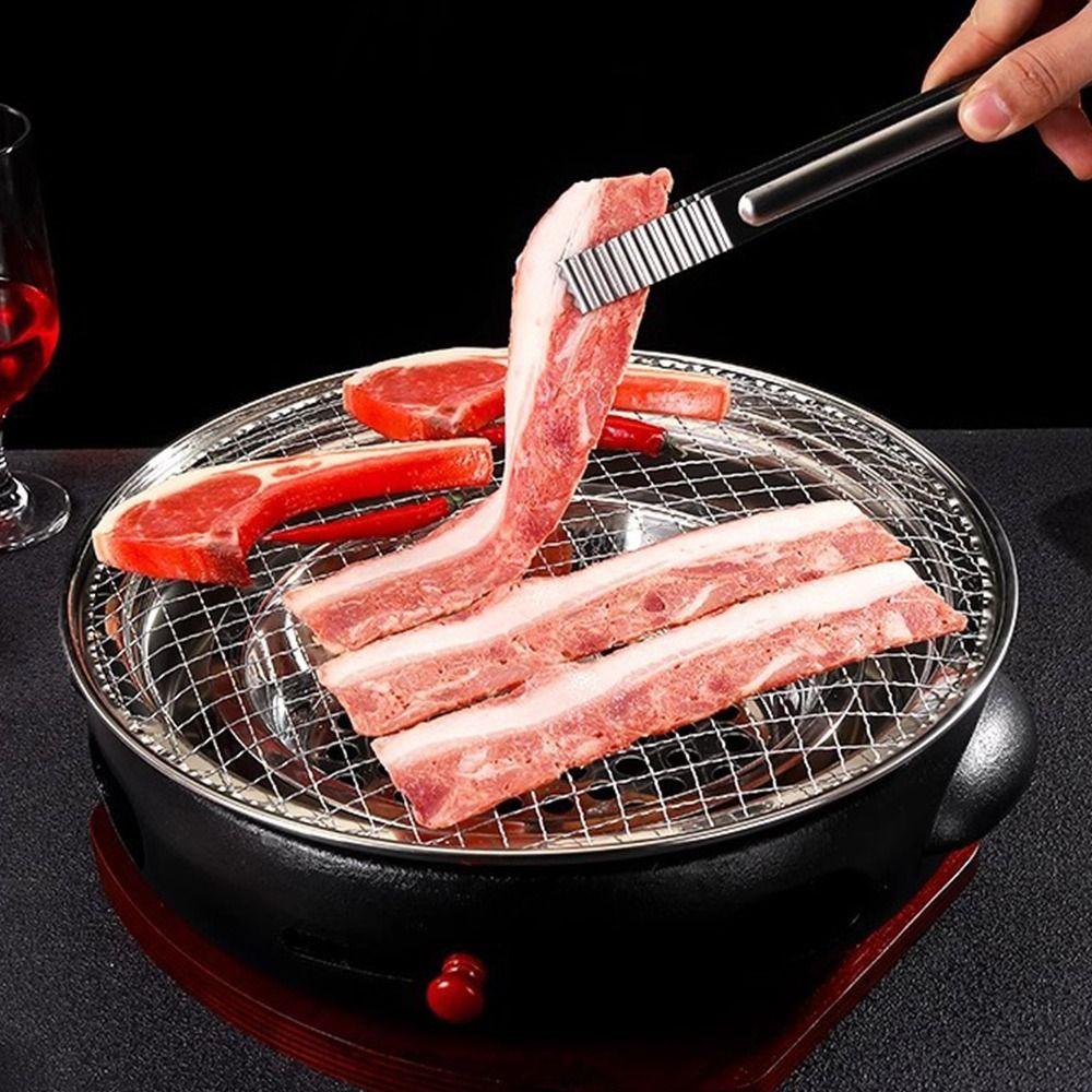 Round Grill Racks Iron Roast Grate New BBQ Roasting Rack