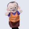 Family Hand Puppets Head Gloves Stuffed Animal Toy Role Play Model Figure Plush Pretend Toys for