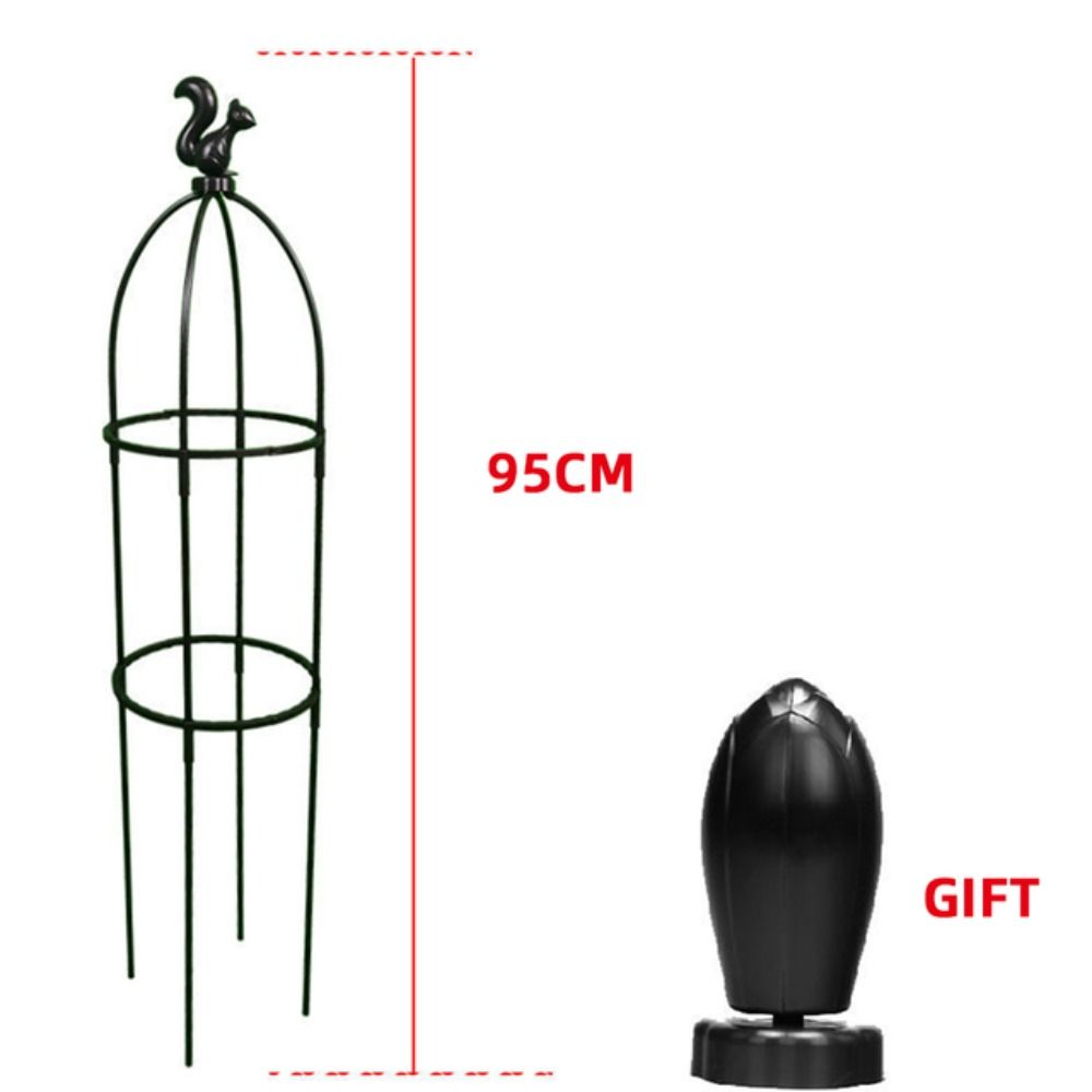 Rose Tomato Balcony Gardening Support Rod Planting Rack Climbing Vine Rack Flower Pot Holder