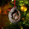 Festival Owl Styles Christmas Tree Hanging Ornament Craft of Sturdy 2D Acrylic Accessory for Home Decoration Use