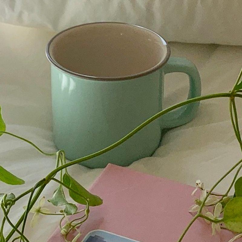 Elegant Table Daymellow Mugs (3 types) (Housewarming gift for a couple at a home cafe)