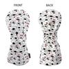 Cartoon Printed Golf Club Head Cover PU Leather Golf Club Protector  Golf Supplies