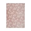Francfranc WARMY Flower Blanket (Single, Pink, 2025 Model)