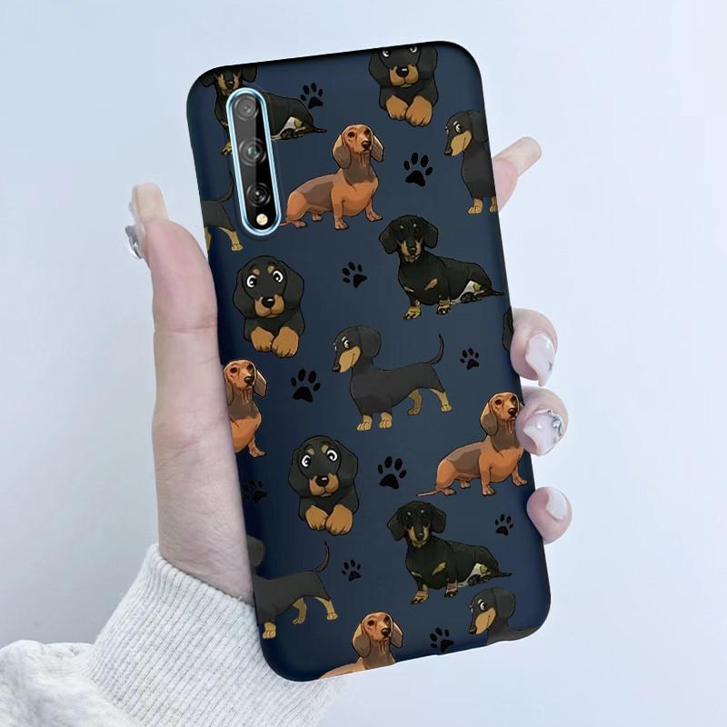 Чехол для телефона Huawei Y8p Дизайн 'Девочка с цветами' Мягкий силикон ТПУ Задняя крышка для Huawei P Smart S Y 8p HuaweiY8p AQM-LX1 Чехлы