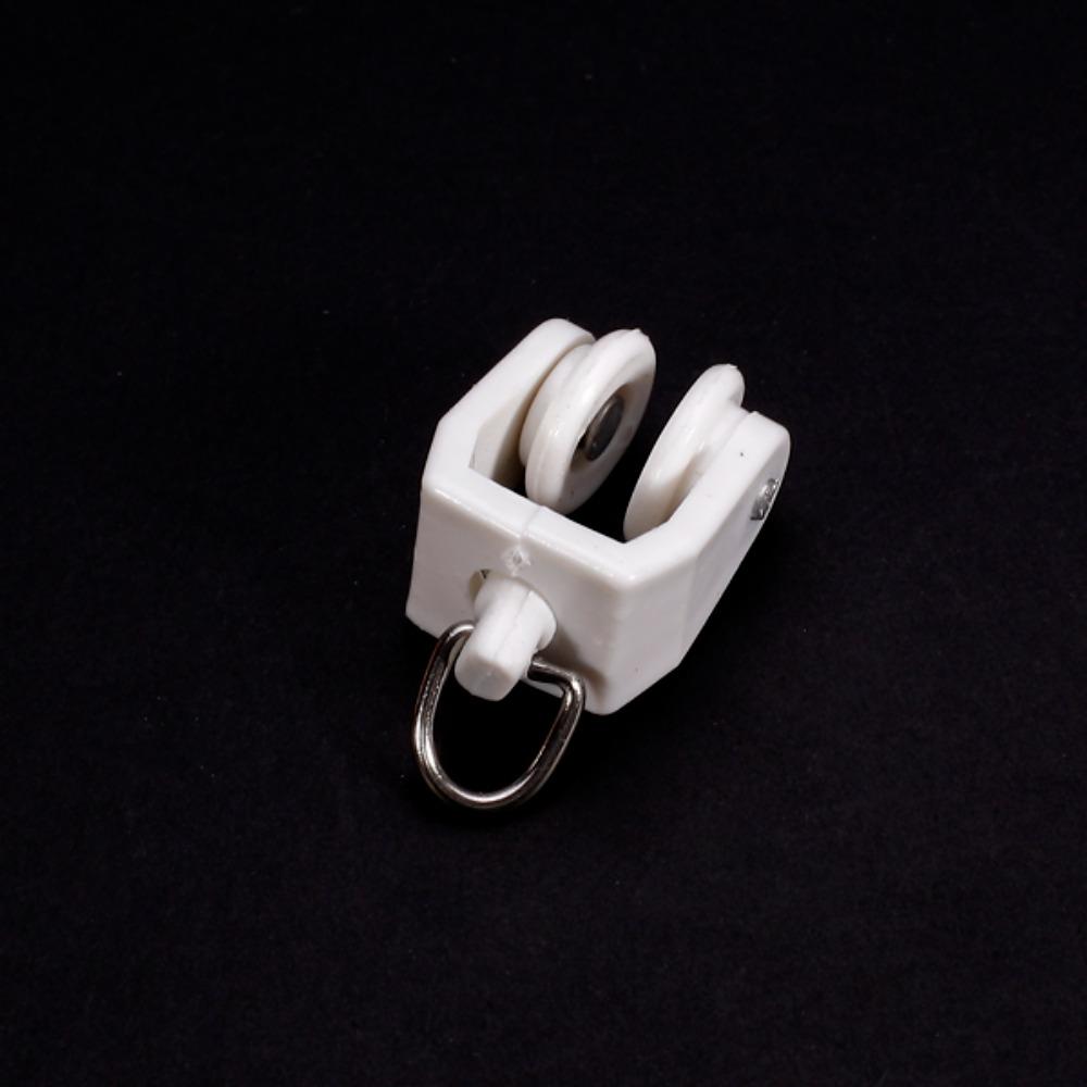Hardware Accessories For Windows Shower Curtain Slider Drapery Hook Curtain Wheel Curtain Track
