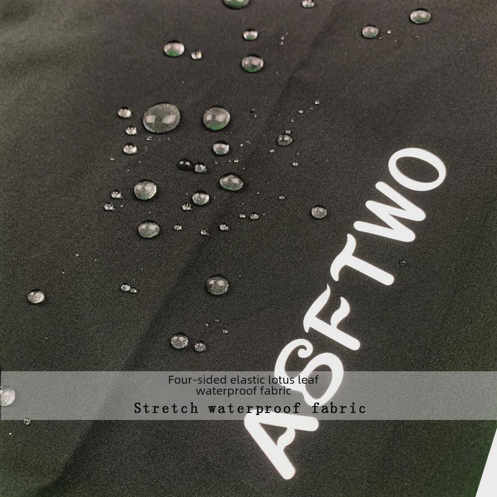 Men’s Waterproof Stretch Quick-Dry Surf Shorts - Summer Casual Solid Color