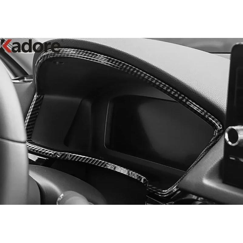 Car Dashboard trument Panel Frame Cover Trim For Honda Civic 11th Sedan   2024 Carbon Fiber Interior Accessories