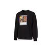 FF Bubble Sleeve Crew Neck Sweatshirt With Logo Women Sweatshirt Black 538779-01