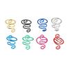 8 Pcs Crochet Ring Left Right Handed Adjustable Knitting Yarn Tension Ring Set with Storage Box