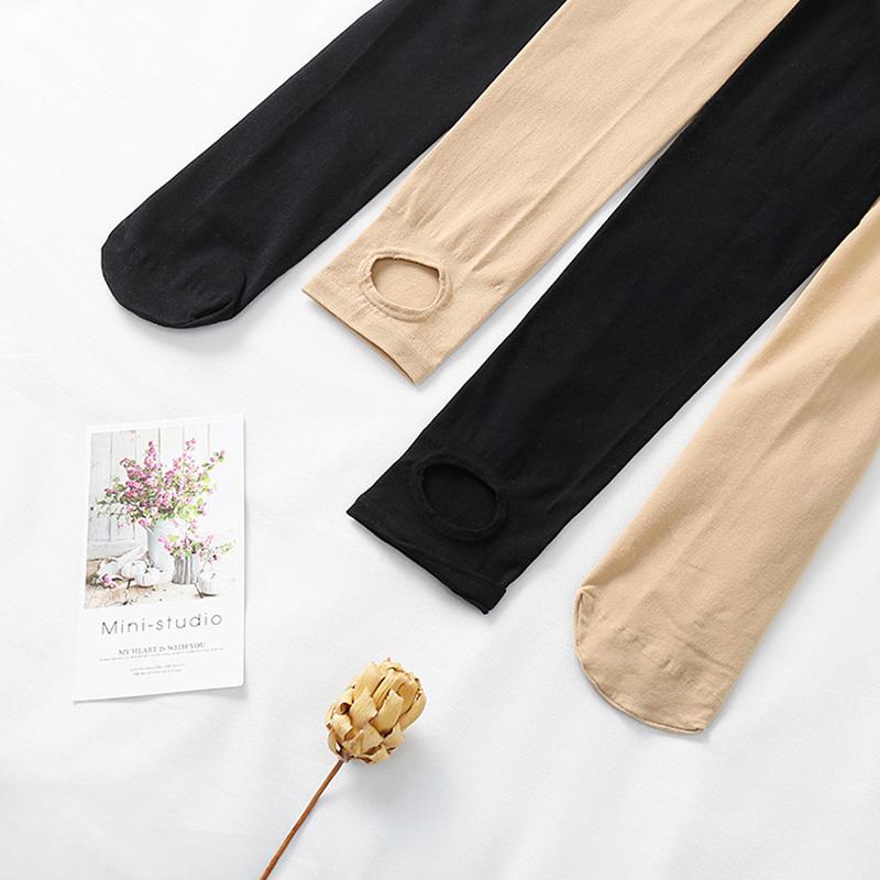 Женские эластичные колготки больших размеров