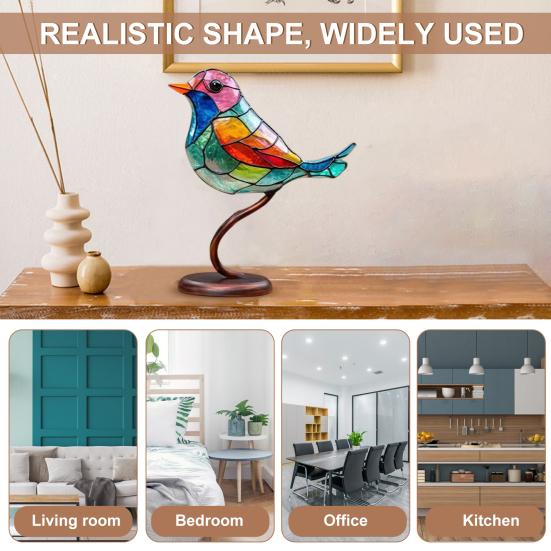 Модная тонкая работа, декоративная изысканная скульптура птицы, украшение, украшение для комнаты, украшение в виде птицы