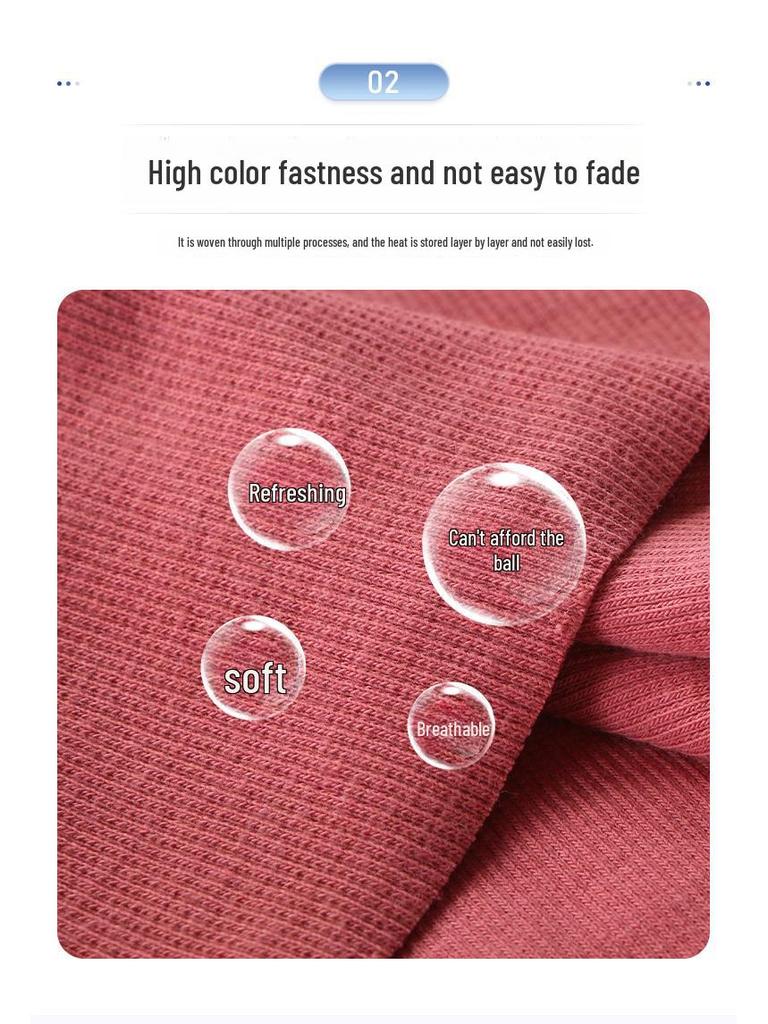 Хлопковая эластичная ткань в рубчик: Манжеты, горловина, подол, пояс, материал свитера круговой вязки