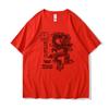 Anime Men Japanese Writing Dragon Graphic Y2k T-ShirtT-shirts White 100% Cotton Short Sleeve O-Neck Tops Tees Shirts  Styles 10