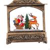 Christmas Lantern Lamp Musical Snow Globe Festival Yard Light Night for