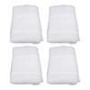 4PCS Protective Cover Netting Barrier Drawstring Design Garden Bird Barrier Mesh Cover 1.8x1.8m
