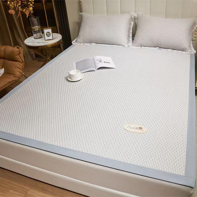 Постельное белье из ледяного шелка, утолщенное складное, можно стирать в машине, летнее мягкое сиденье премиум-класса для детей